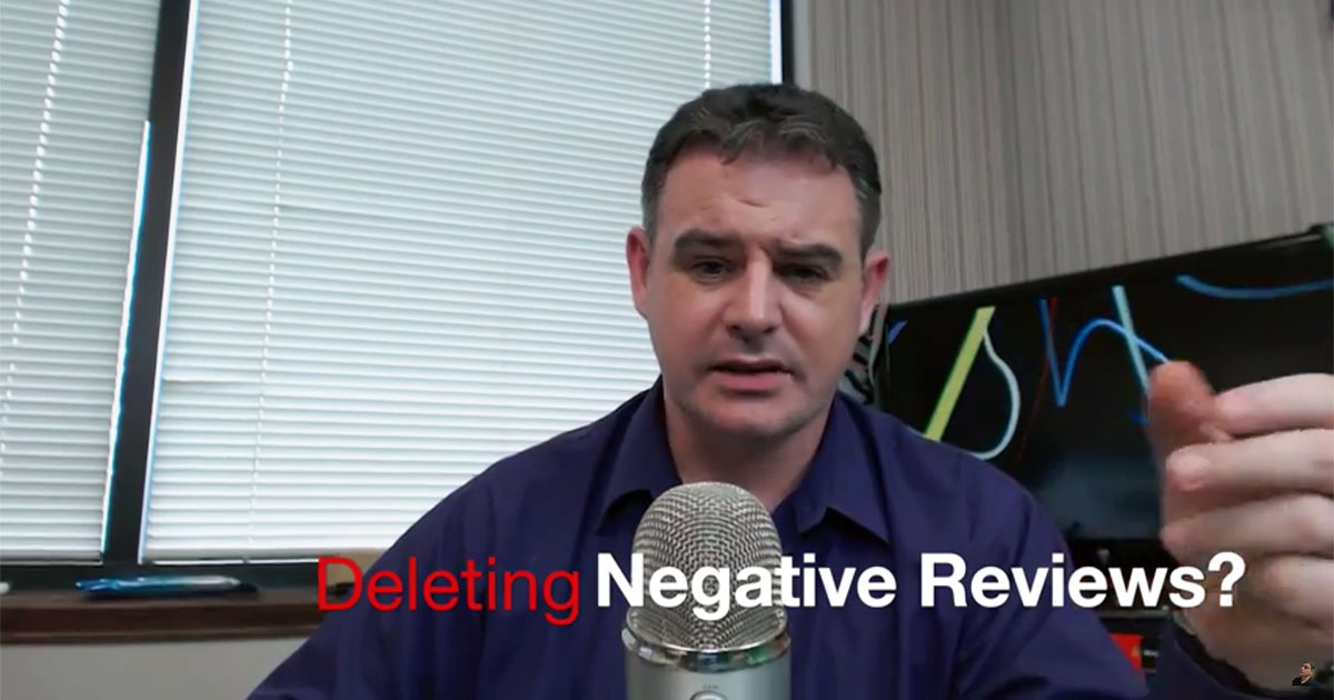 Deleting Negative Reviews – Drive-By Marketing